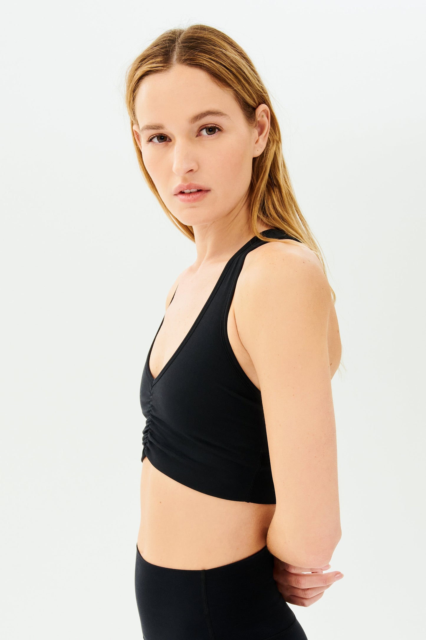 AIRWEIGHT BRA WITH RUCHING