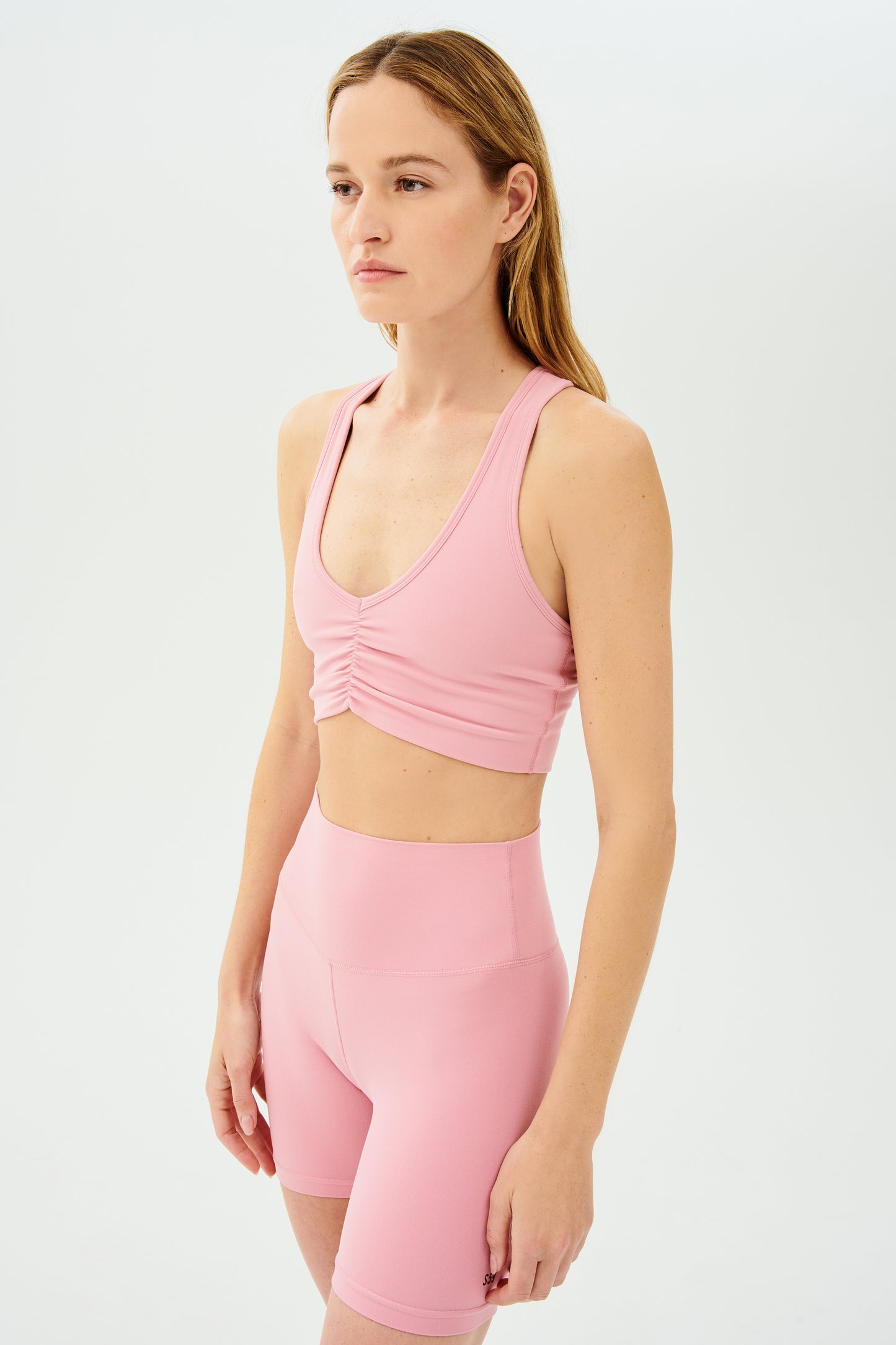 AIRWEIGHT BRA WITH RUCHING